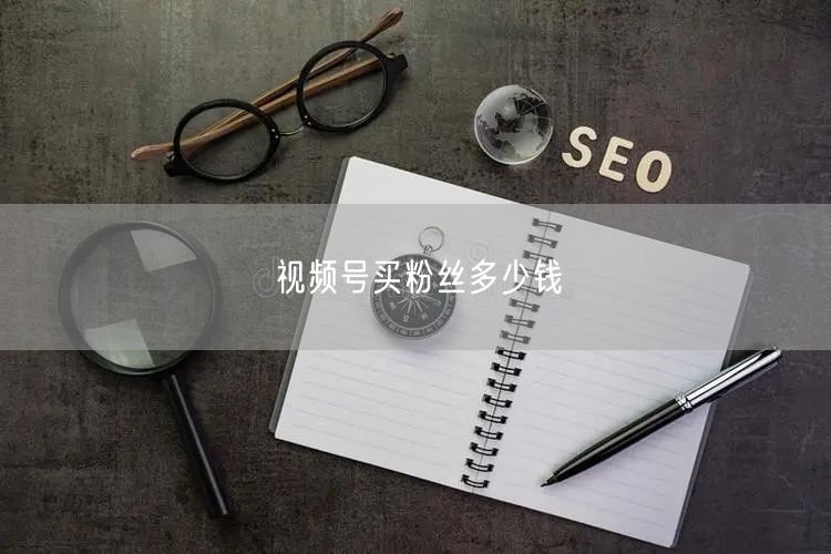 视频号买粉丝多少钱