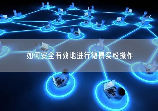 如何安全有效地进行微博买粉操作