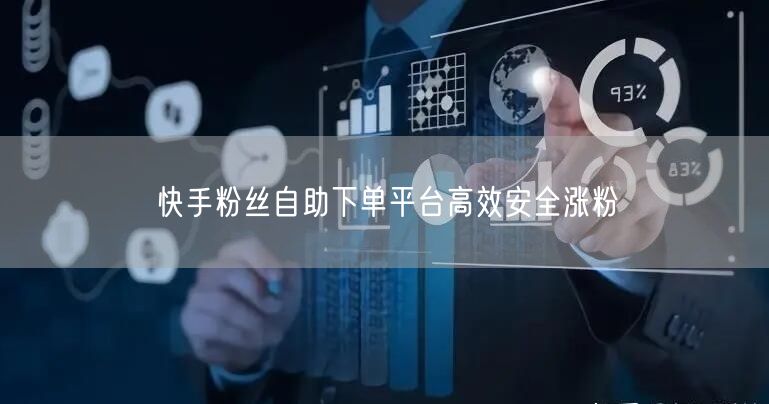 快手粉丝自助下单平台高效安全涨粉